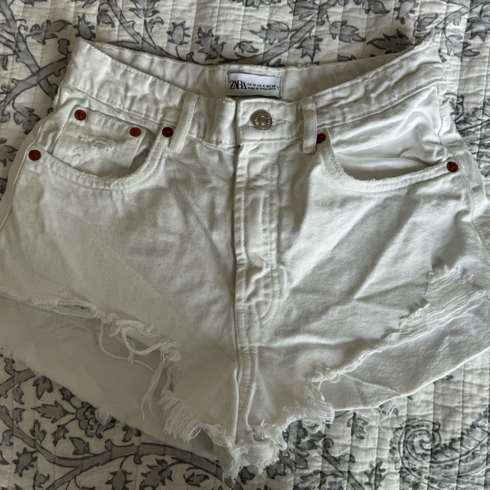 Zara denim shorts